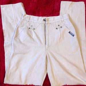 Cream/ off white Colored Roughriders